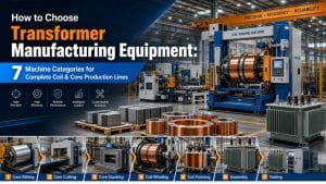 How to Choose Transformer Manufacturing Equipment: 7 Machine Categories for Complete Coil & Core Production Lines