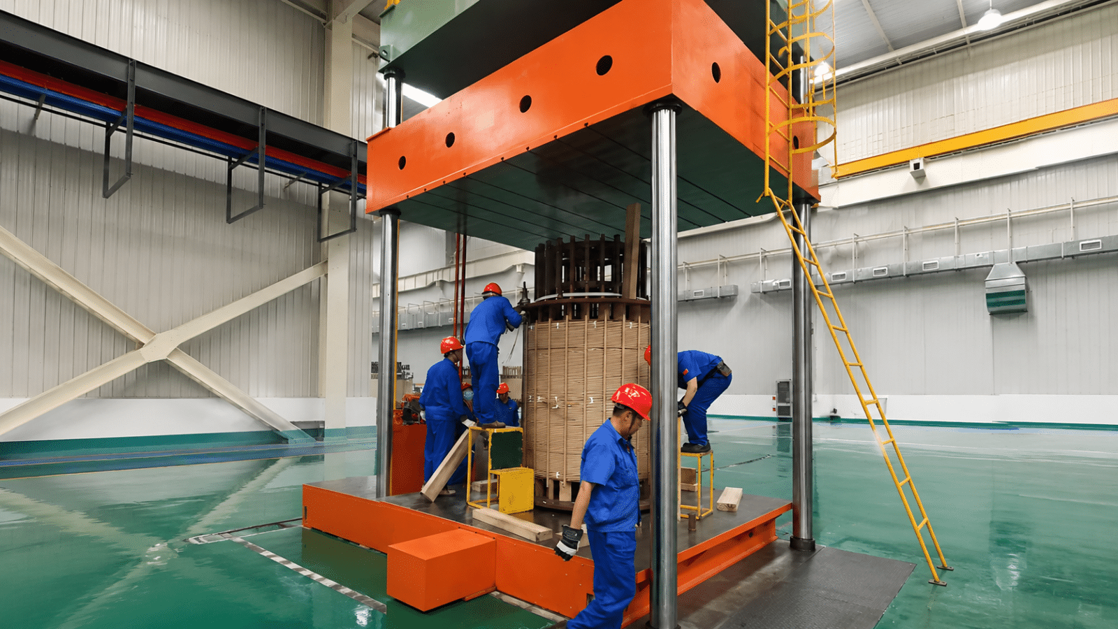 coil-press-for-distribution-transformer