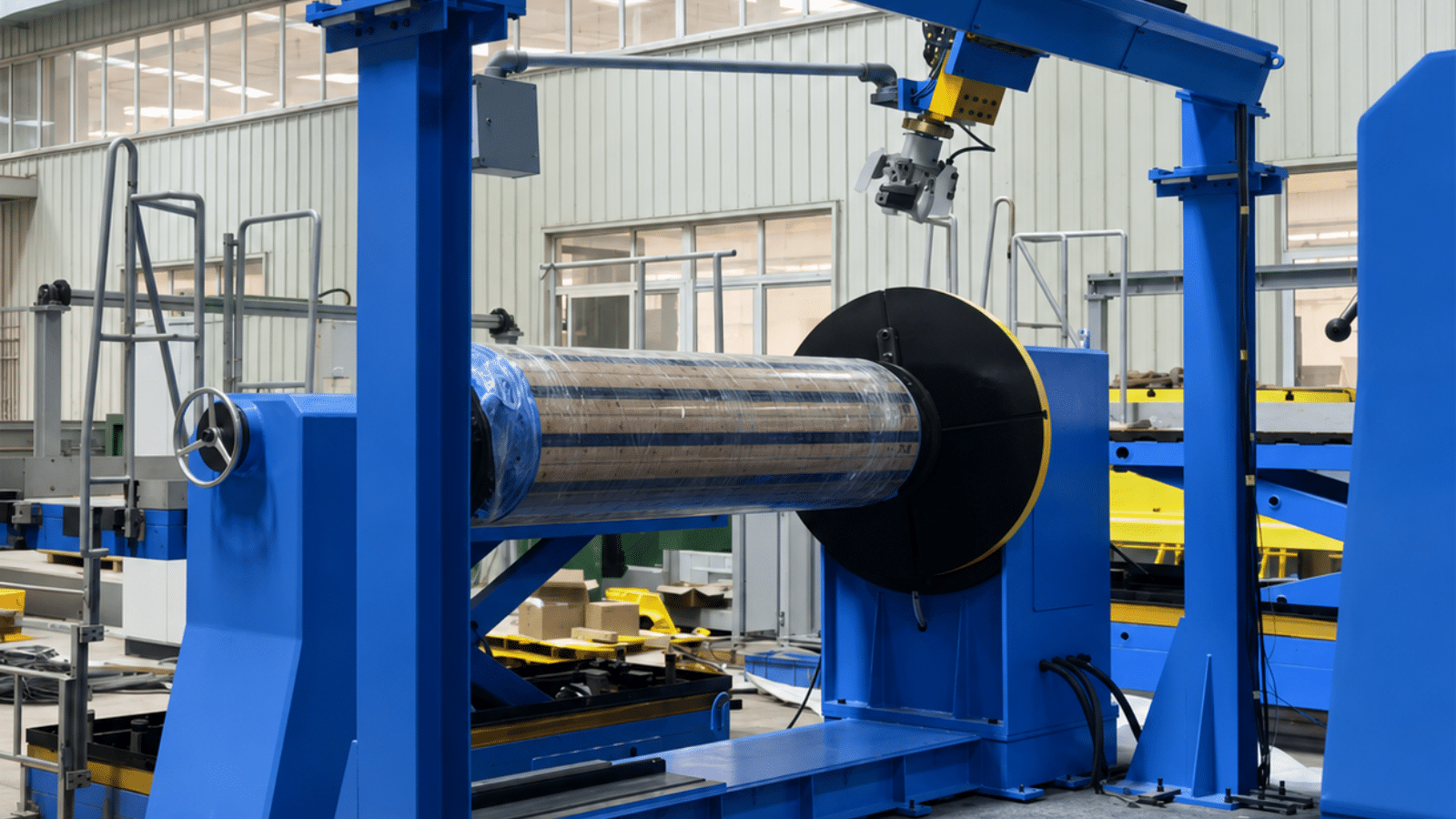 copper-wire-horizontal-winding-machine
