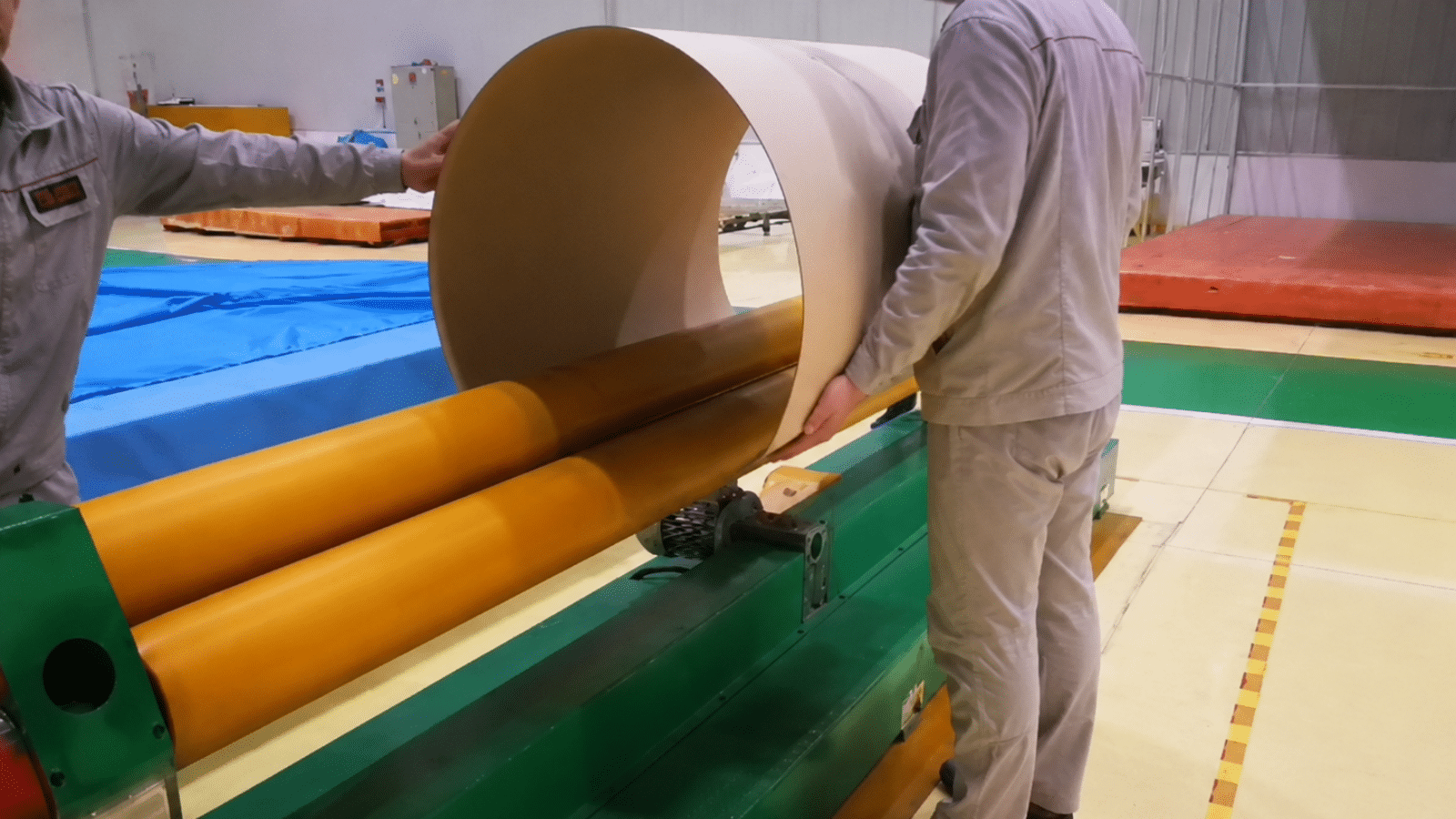 cylinder-rolling-machine-plate-rolling-equipment