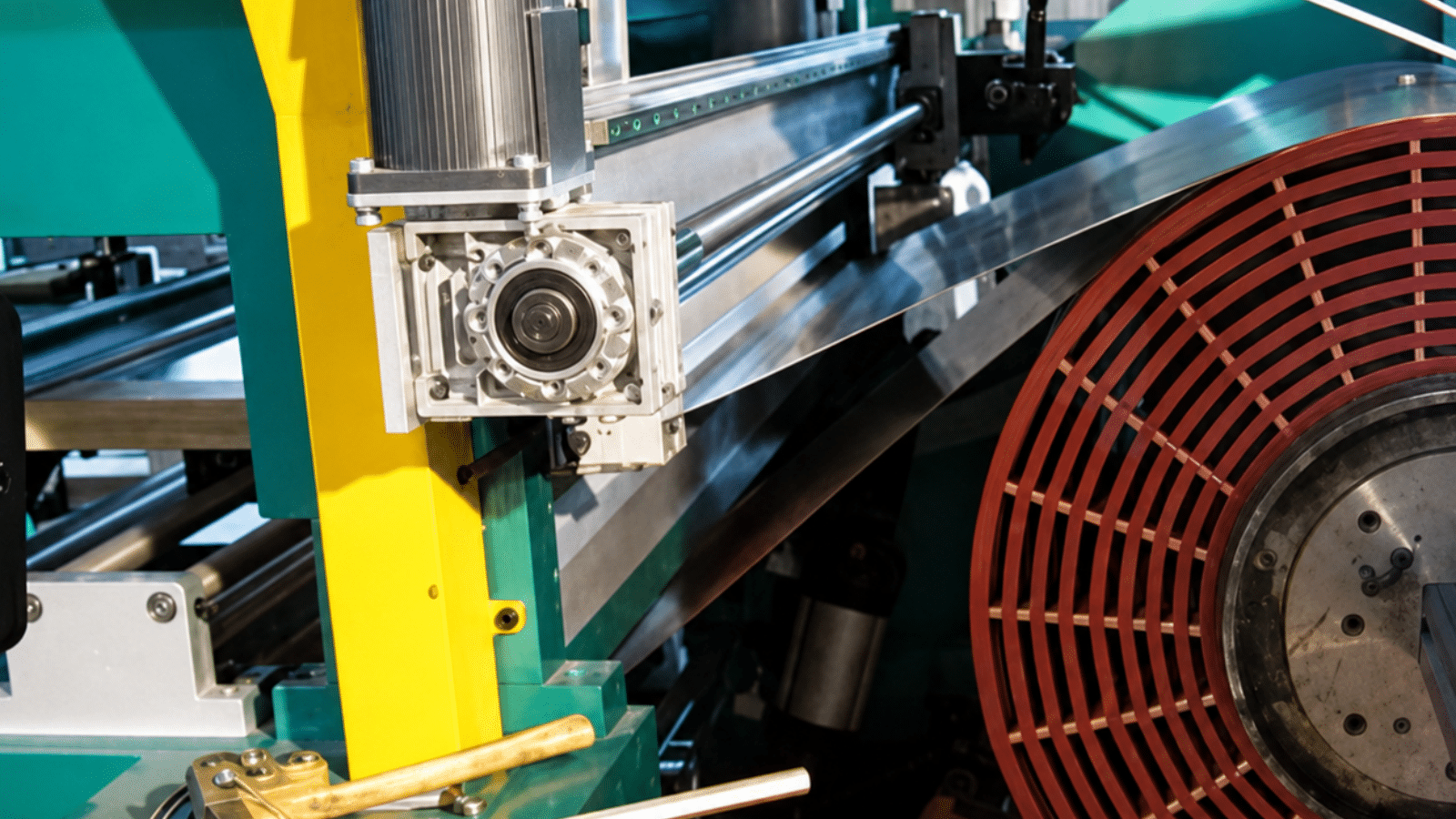 Automatic transformer foil winding equipment for copper and aluminum foil conductor processing