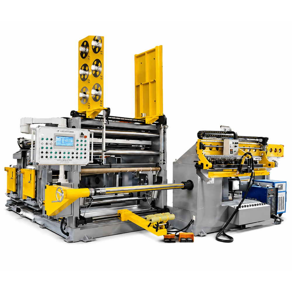 double-layer-foil -winding-machine