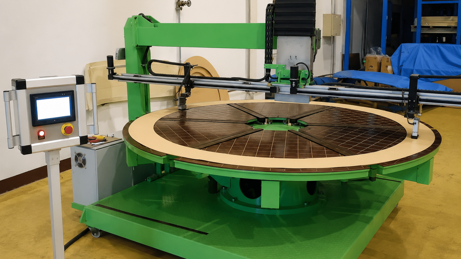 end-ring-equal-division-draw-line-machine-cnc-control