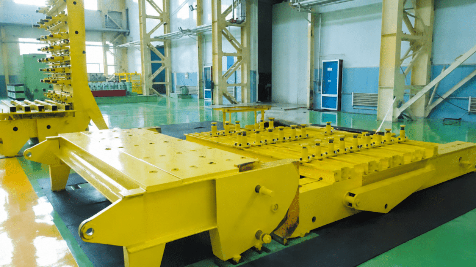 iron-core-stacking-and-turning-table-adjustable-platform