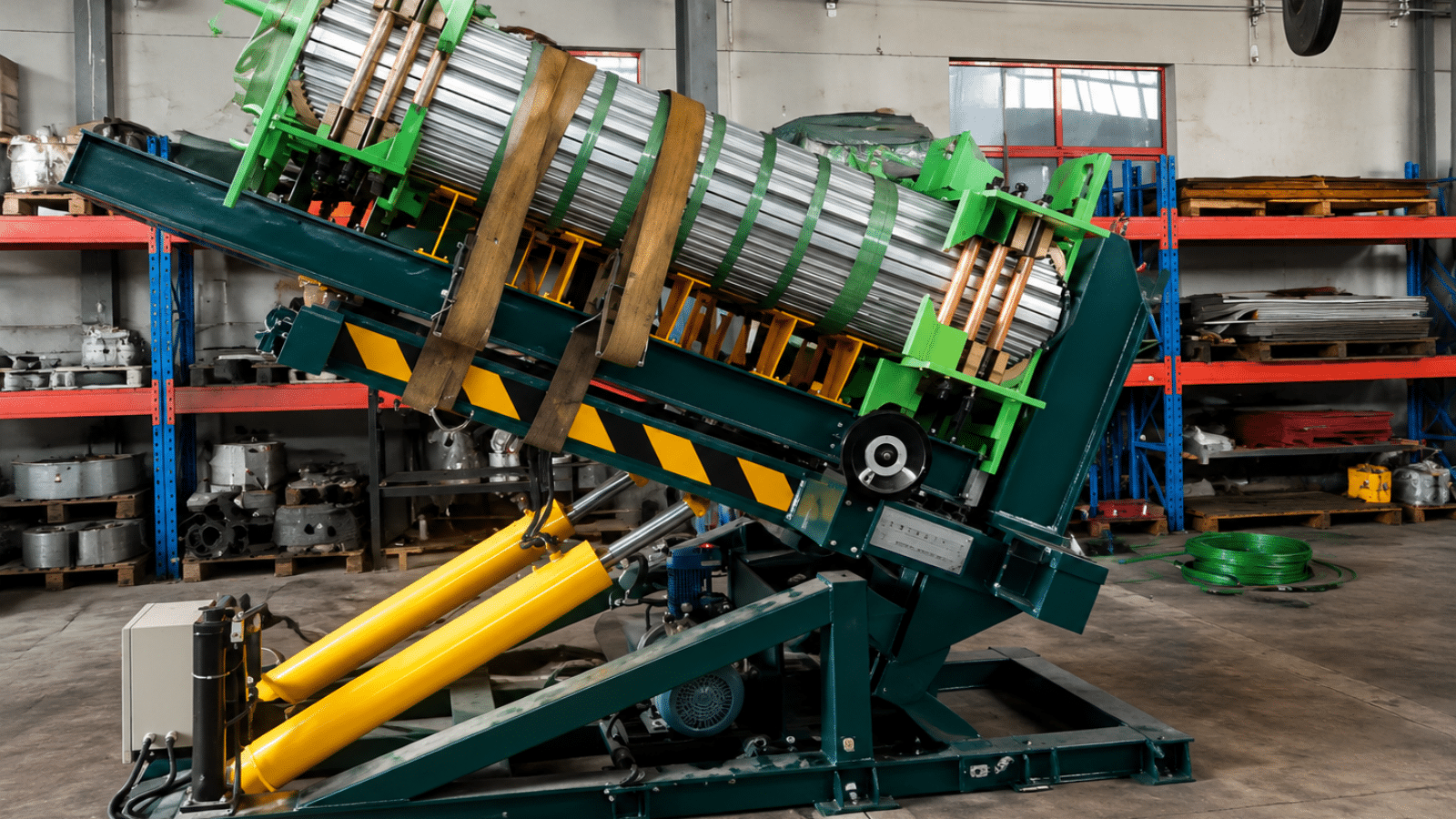 iron-core-stacking-and-turning-table-automatic-system