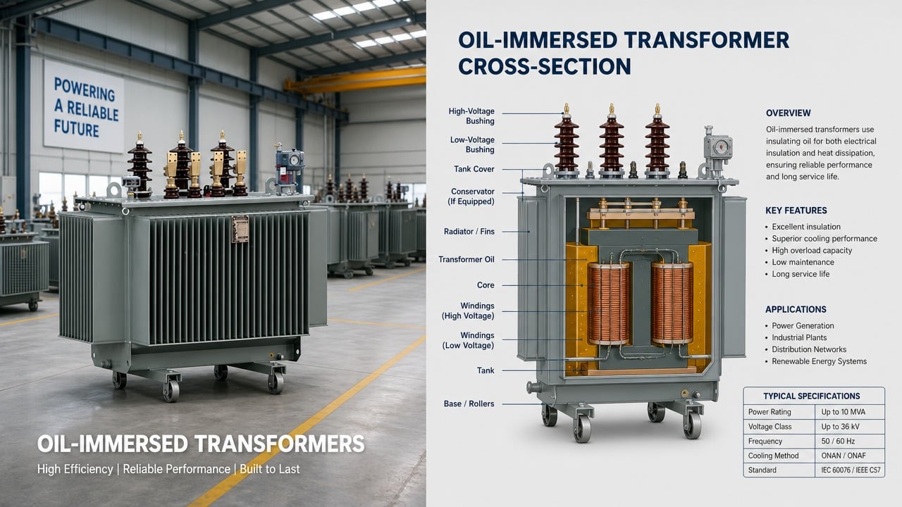 Oil-immersed transformer tanks