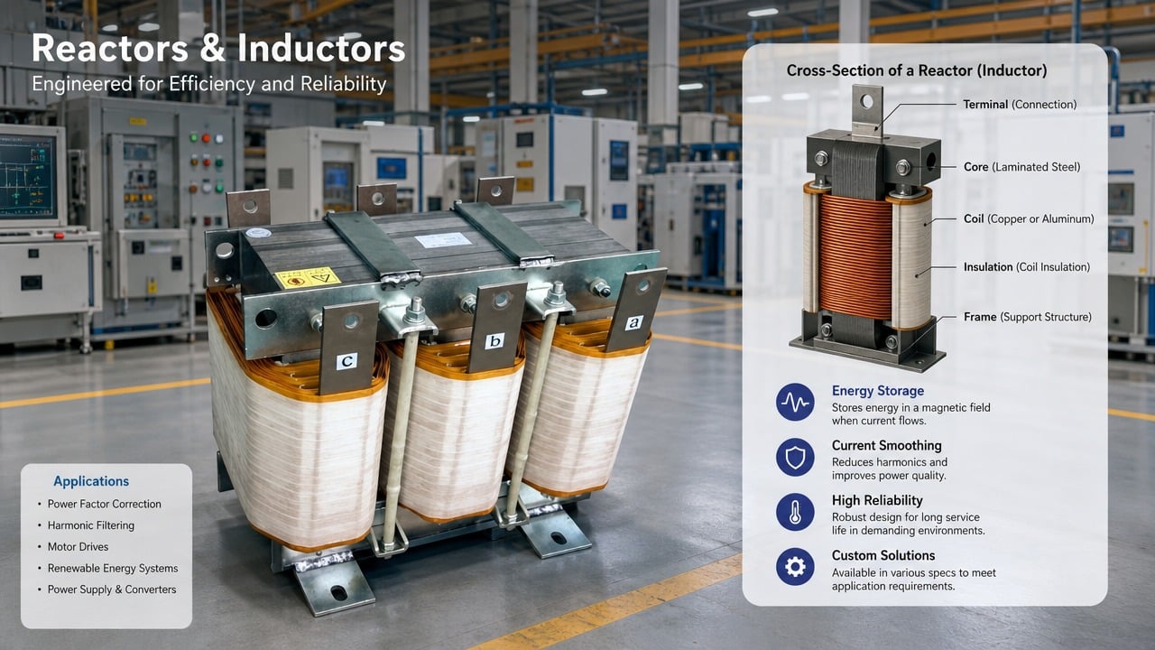 Reactor coil manufacturing