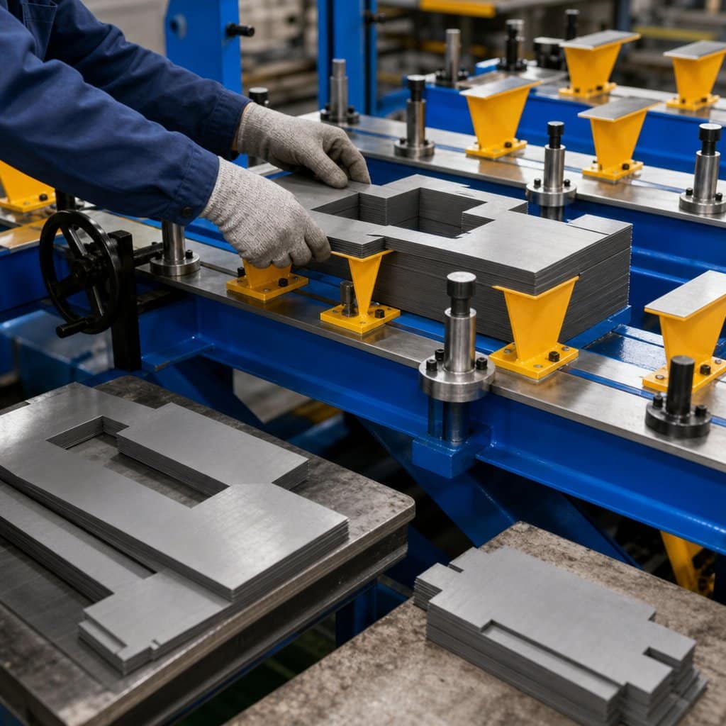 Working Principle and Key Stages of a Core Stacking & Tilting Table