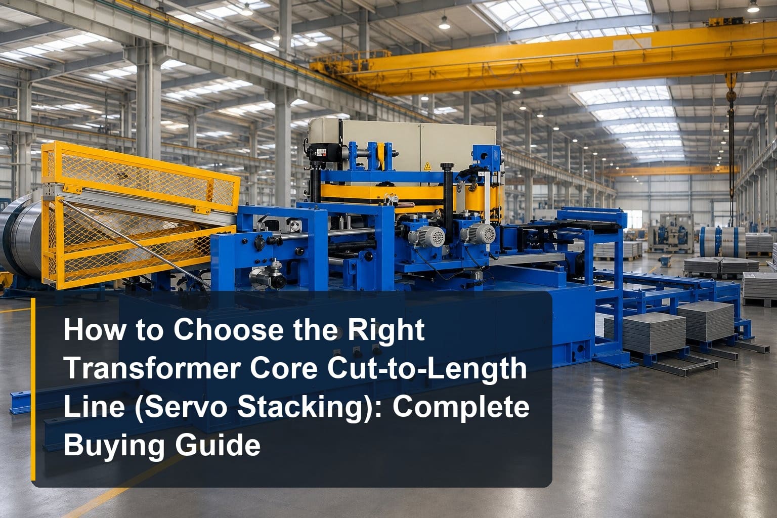 How to Choose the Right Transformer Core Cut-to-Length Line (Servo Stacking): Complete Buying Guide