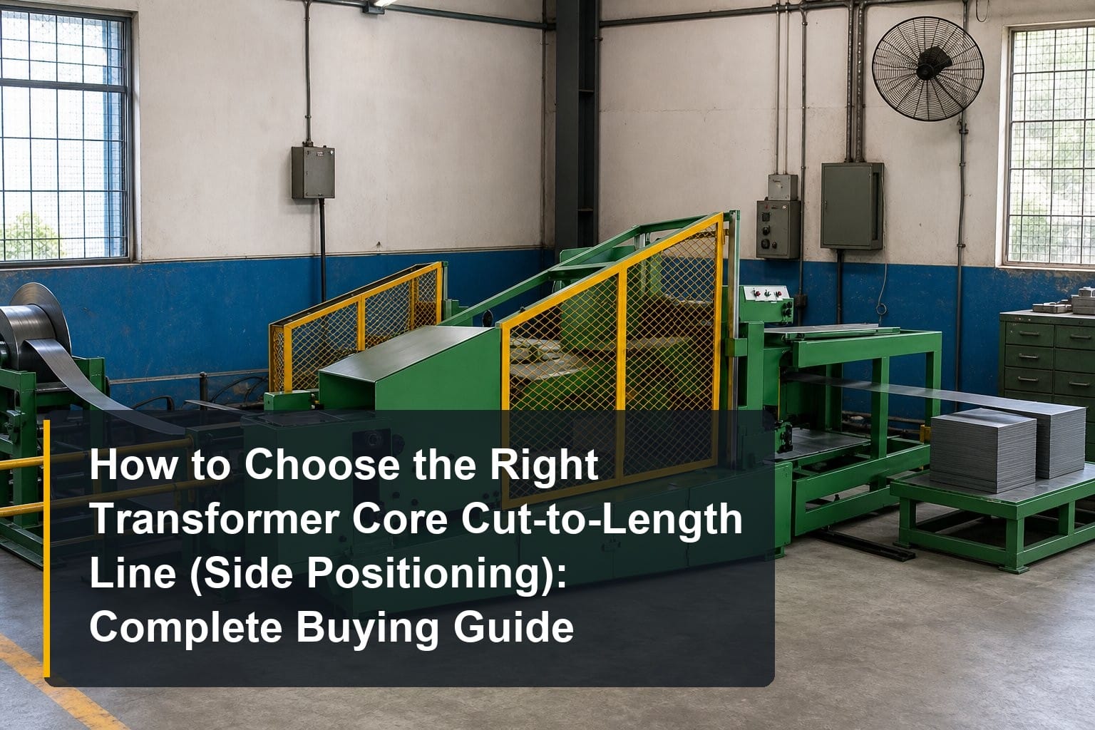 How to Choose the Right Transformer Core Cut-to-Length Line (Side Positioning): Complete Buying Guide