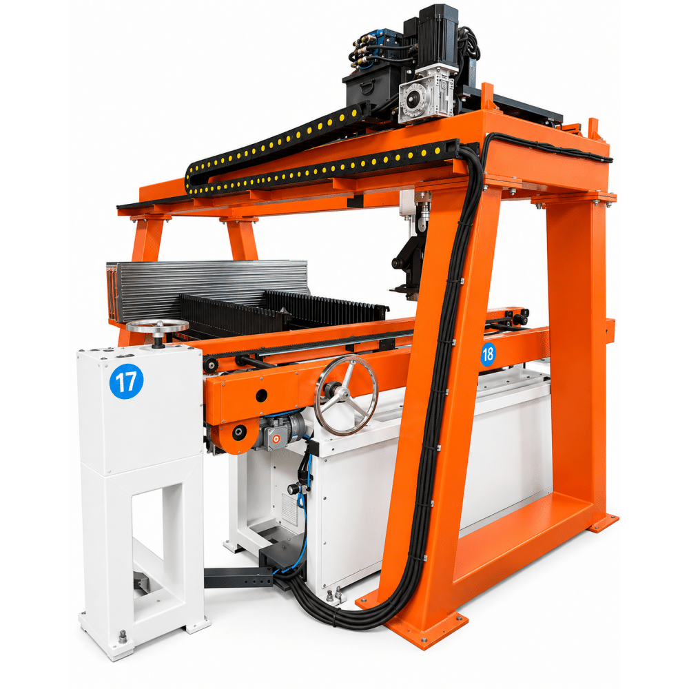 Automatic Radiator Panel Stacking Machine for Transformer Radiator Production Line