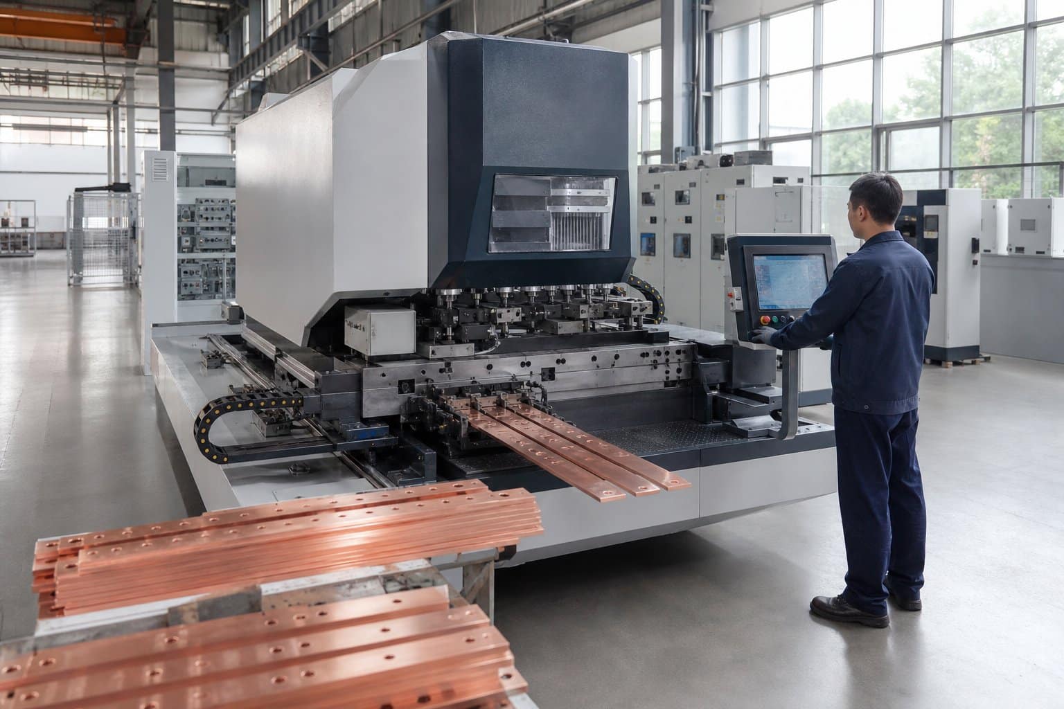 CNC Busbar Punching and Shearing Machine: 400 kN vs 600 kN — How to Choose