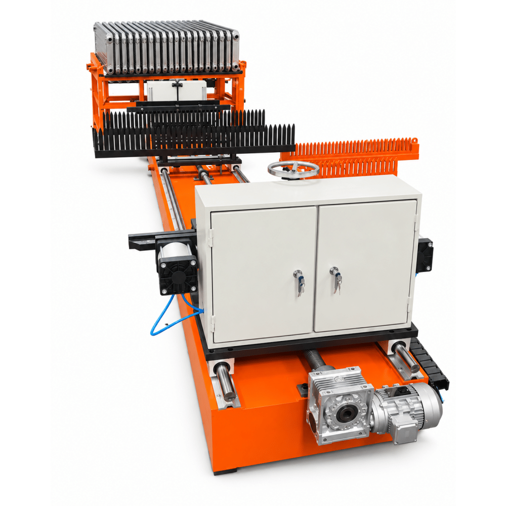 Transformer Radiator Assembly Fixture for Header Pipe Welding and Panel Positioning