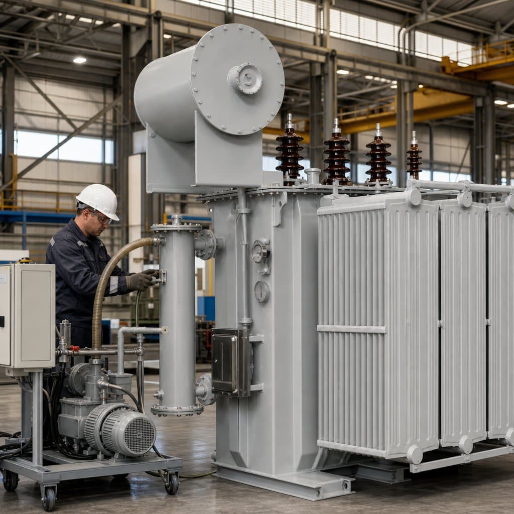 How Vacuum Oil Filling Works