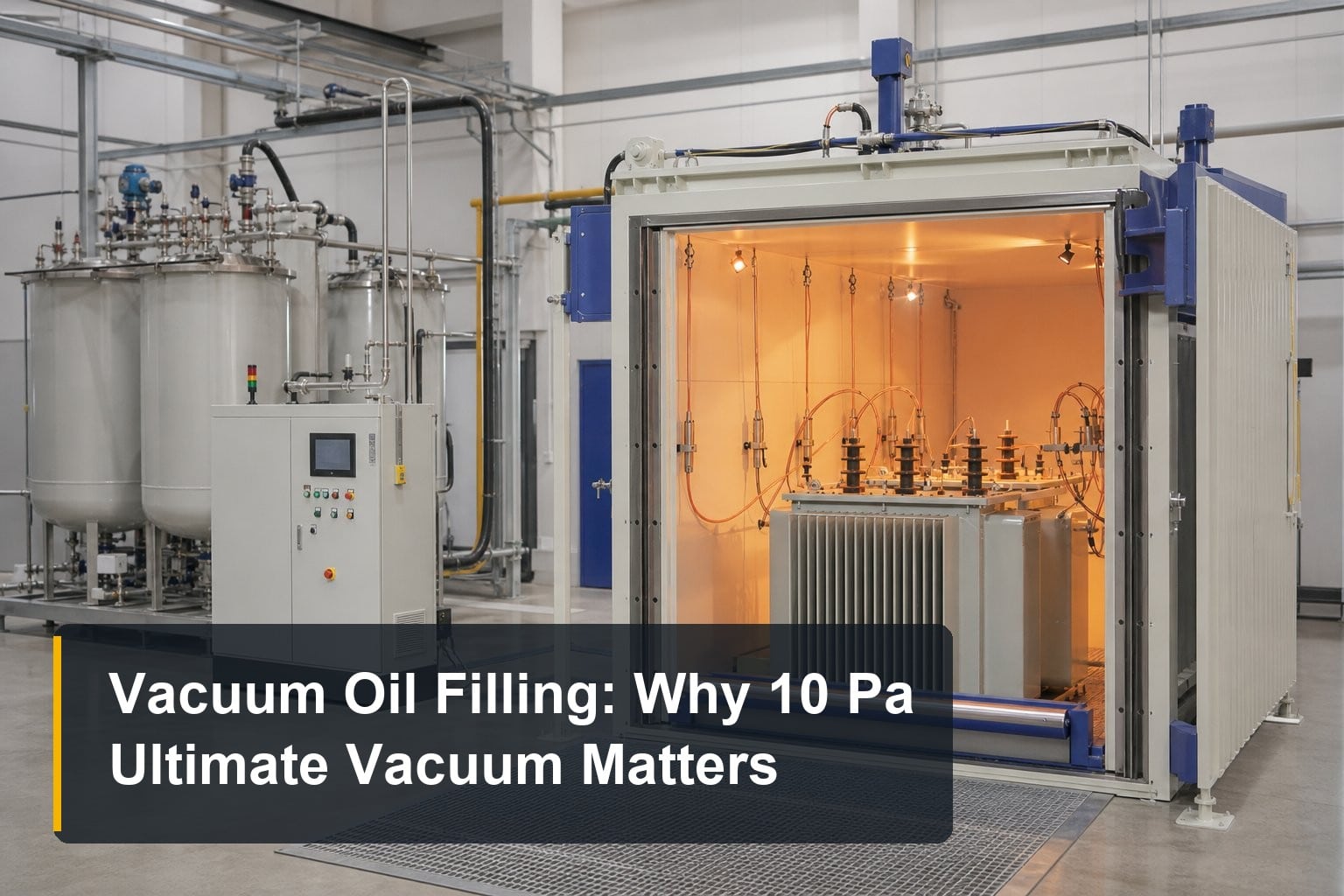 Vacuum Oil Filling: Why 10 Pa Ultimate Vacuum Matters