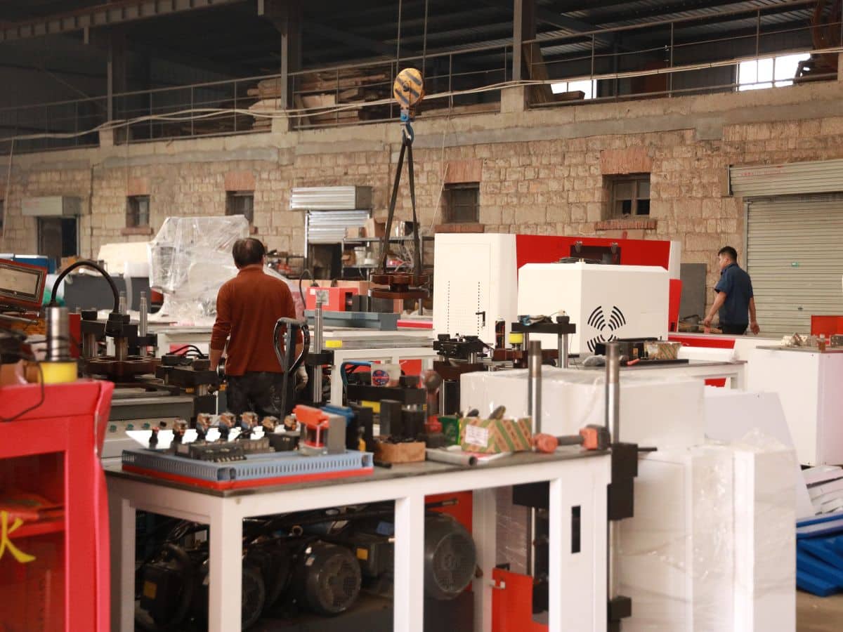 Tranfovia factory workshop production line