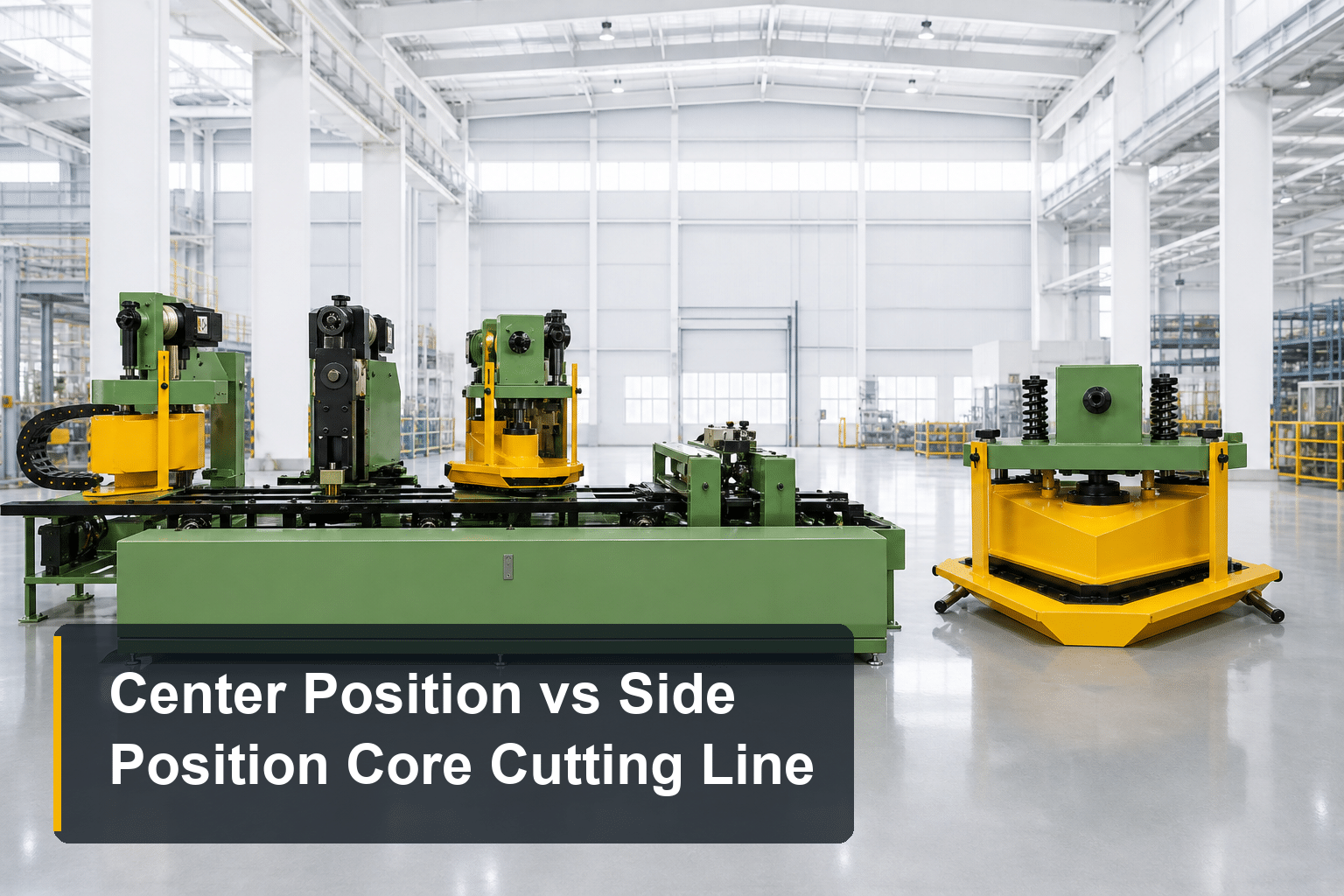 Center Position vs Side Position Core Cutting Line: Key Differences & Selection Guide